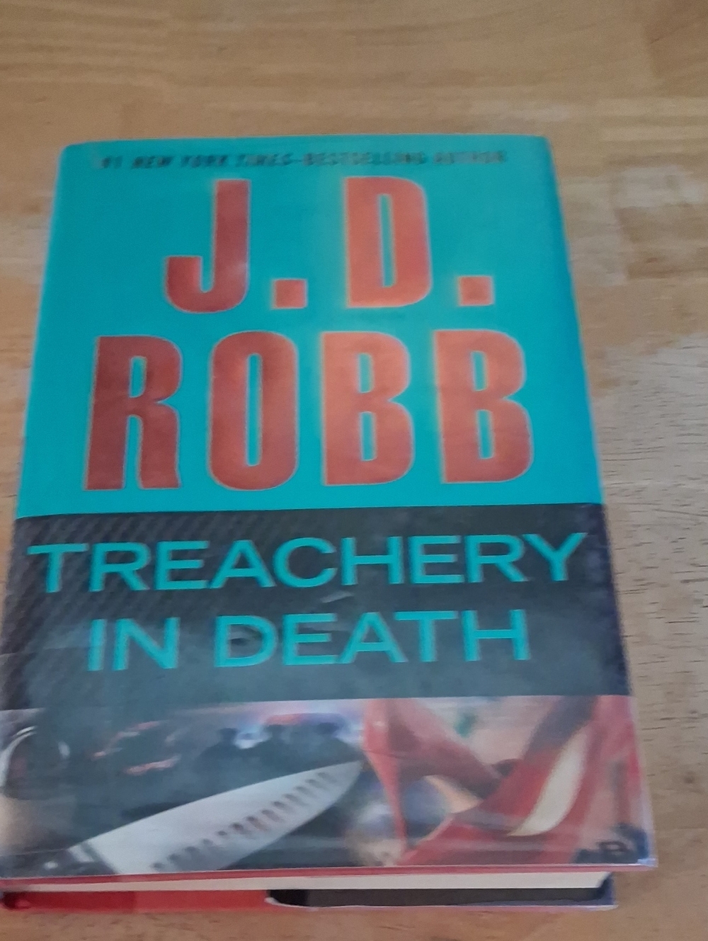 - Treachery in Death Hardcover - Turquoise Cover